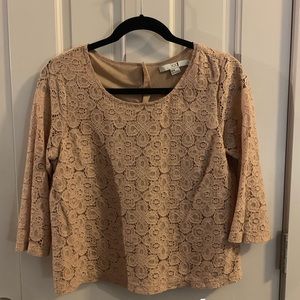 Forever XXI cream lace top